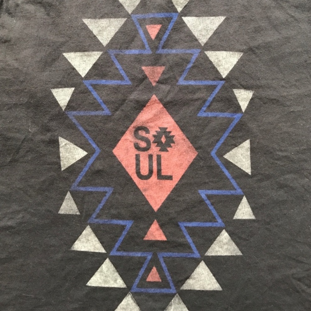 Soulcycle Aztec pattern Racerback tank top - Picture 3 of 5